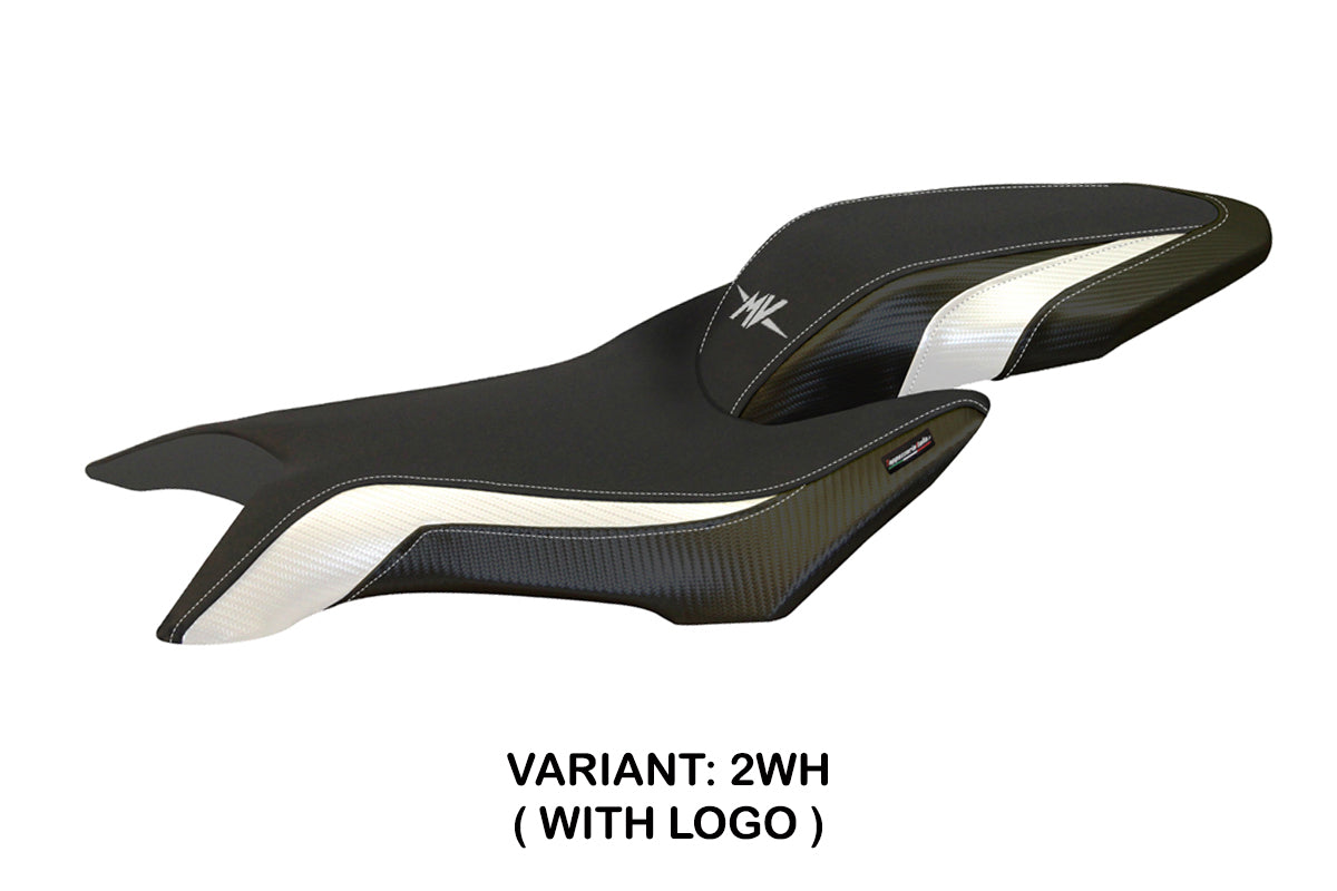 MV Agusta Brutale 800 2016-2025 Seat Cover Tappezzeria Italia in White