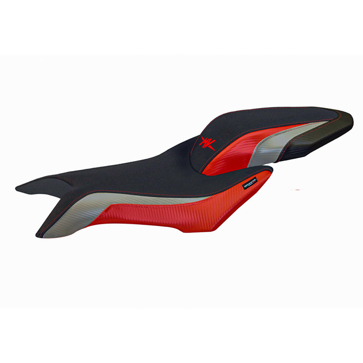 MV Agusta Brutale 800 2016-2025 Seat Cover Tappezzeria Italia in Red and Grey