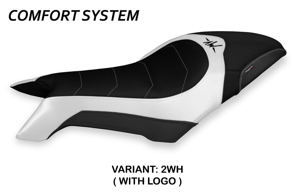 MV Agusta Dragster 800 2019-2025 Seat Cover Tappezzeria Comfort in White