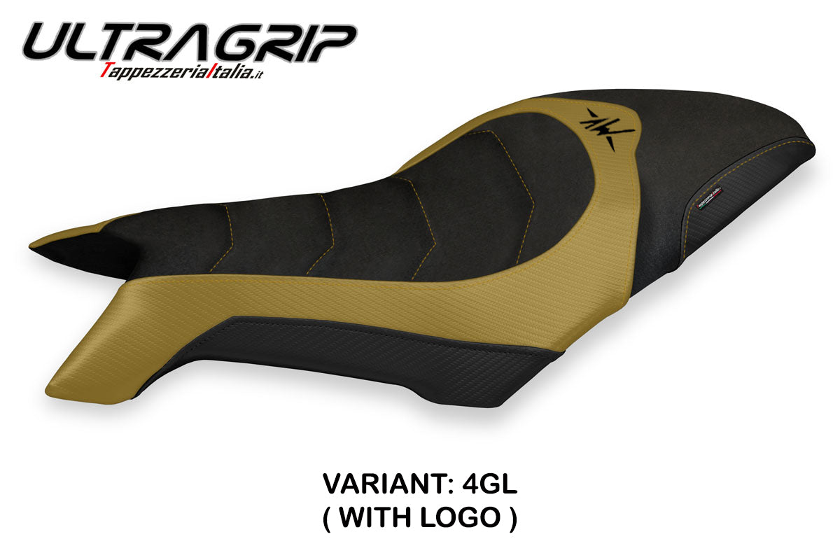 MV Agusta Dragster 800 2019-2025 Seat Cover Tappezzeria Ultragrip in Gold