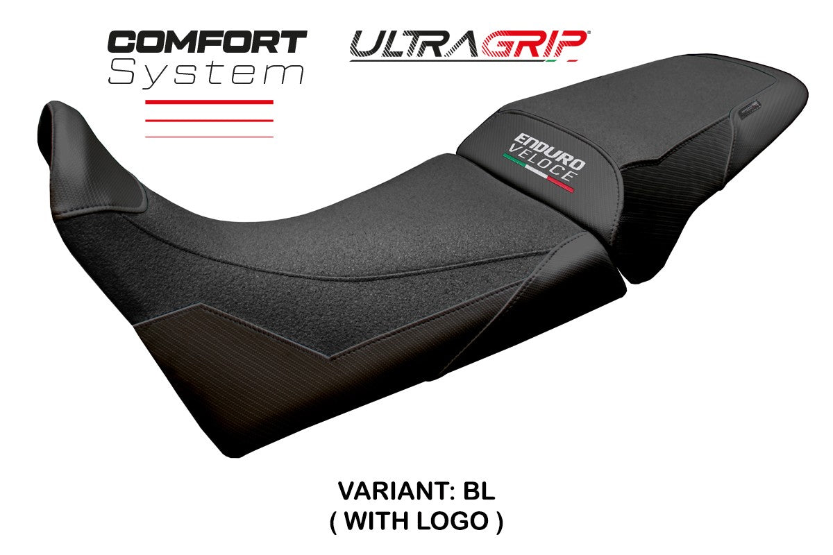 MV Agusta Enduro Veloce 2024-2025 Seat Cover Tappezzeria Comfort Ultragrip Black