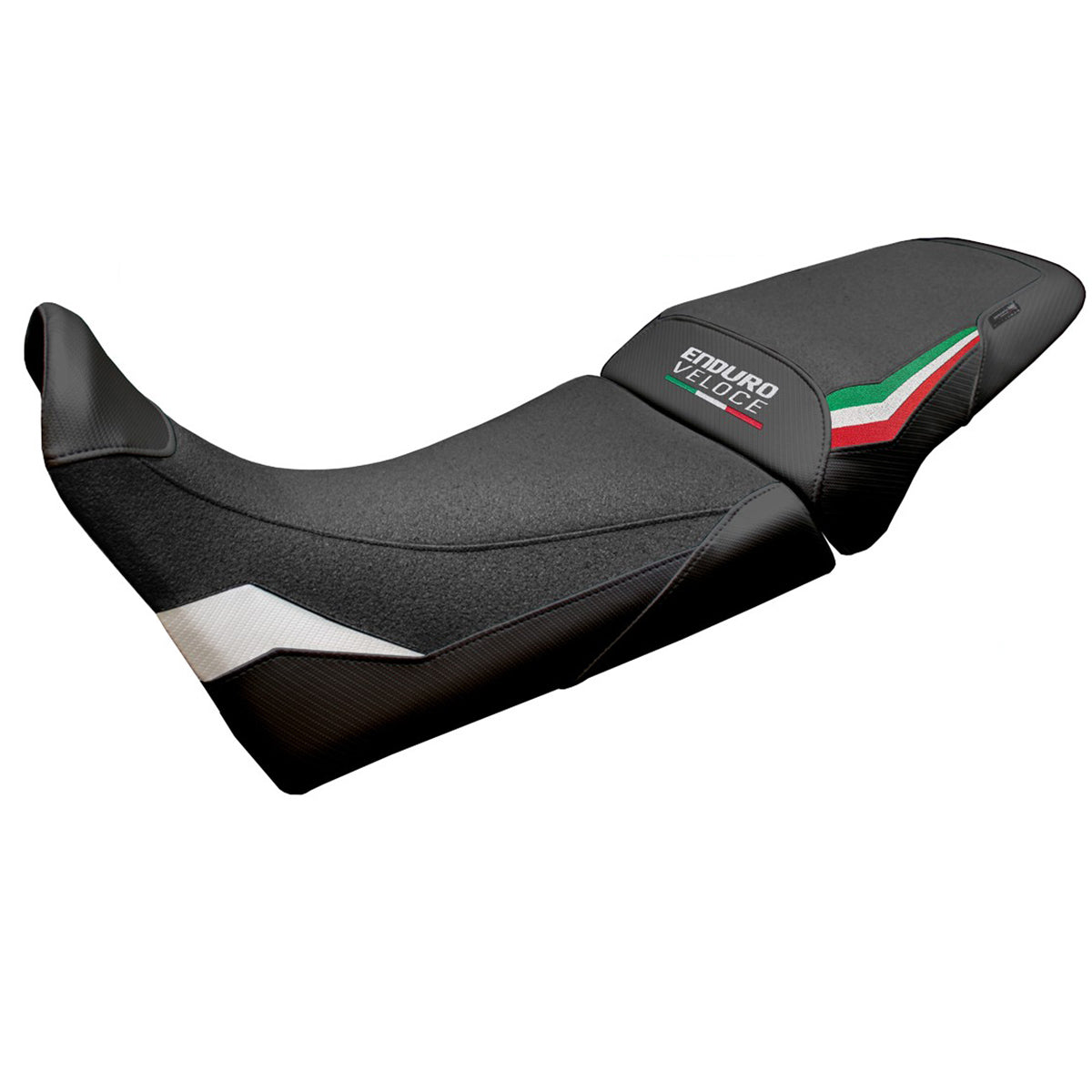 MV Agusta Enduro Veloce 2024-2025 Seat Cover Tappezzeria Comfort Grip White Ita