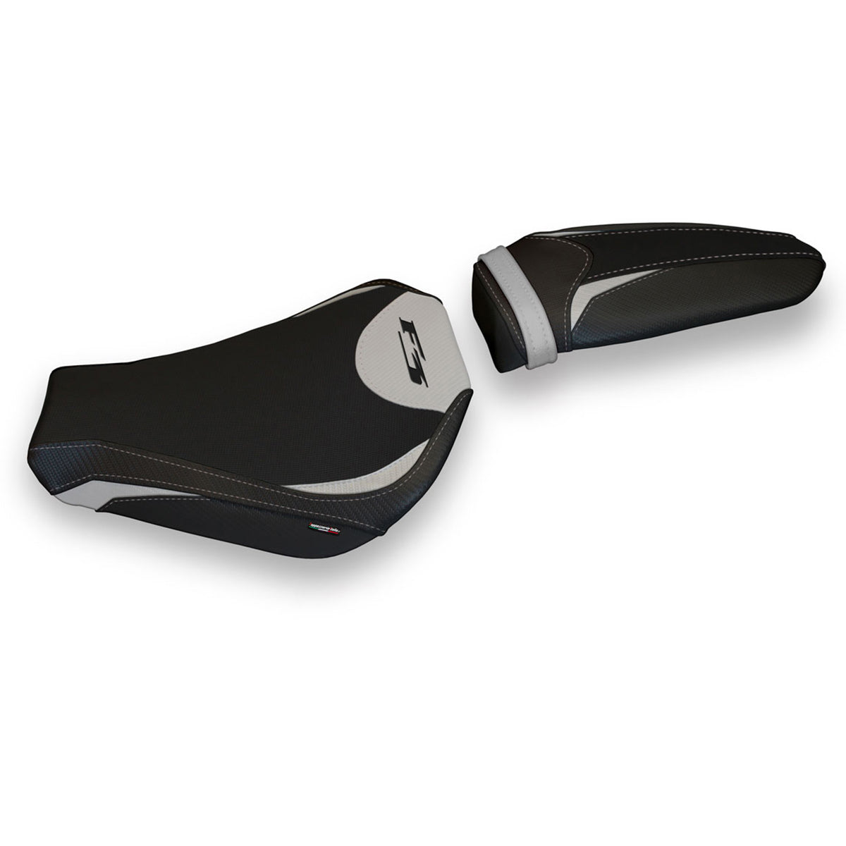 MV Agusta F3 2012-2025 Seat Cover Tappezzeria Italia in Silver Black