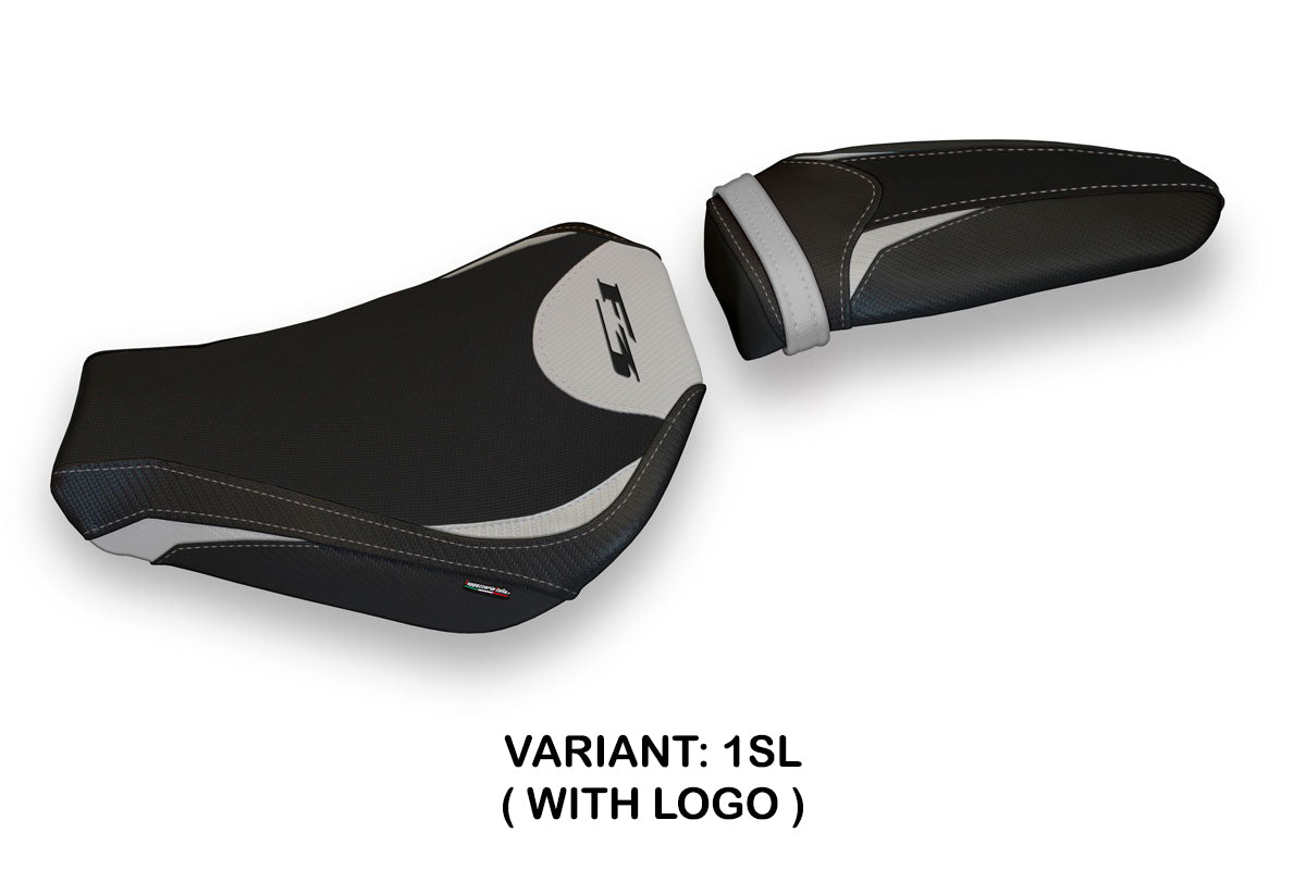 MV Agusta F3 2012-2025 Seat Cover Tappezzeria Italia in Silver Black