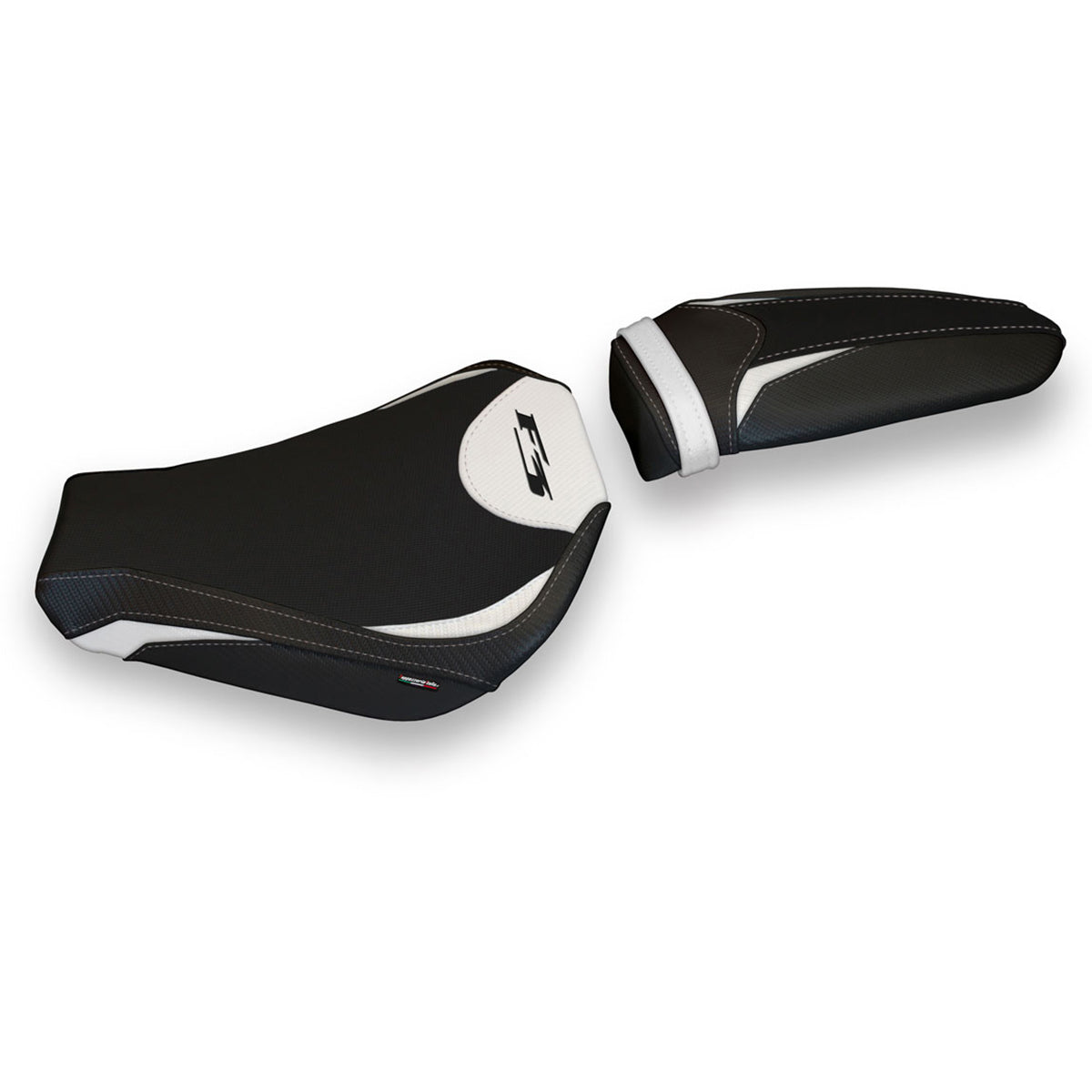 MV Agusta F3 2012-2025 Seat Cover Tappezzeria Italia in White and Black