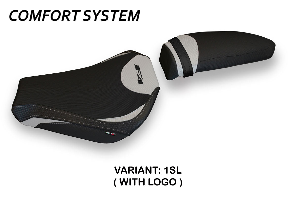 MV Agusta F4 2010-2020 Seat Cover Tappezzeria Italia Comfort Silver