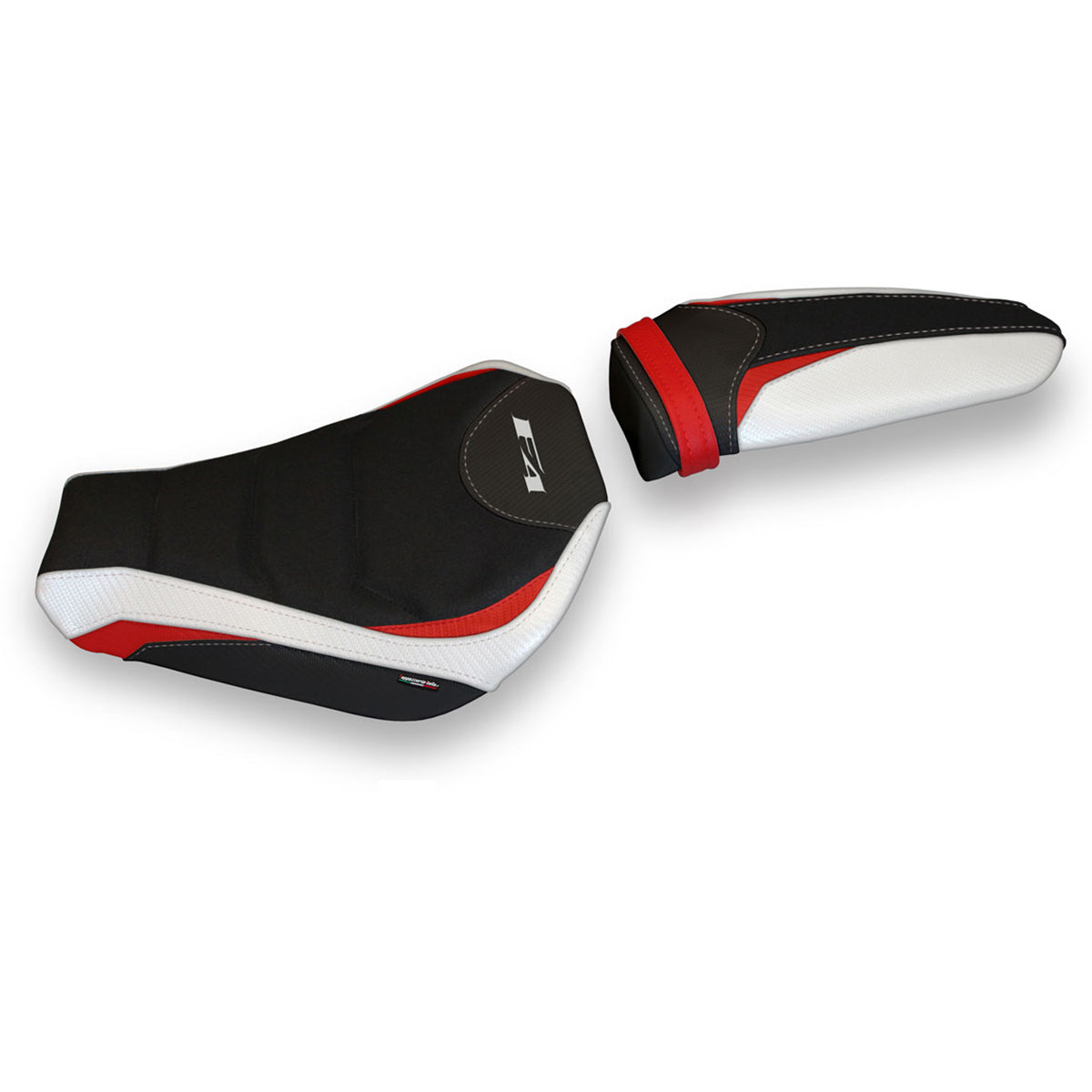 MV Agusta F4 2010-2020 Seat Cover Tappezzeria Italia Ultragrip White and Red SE