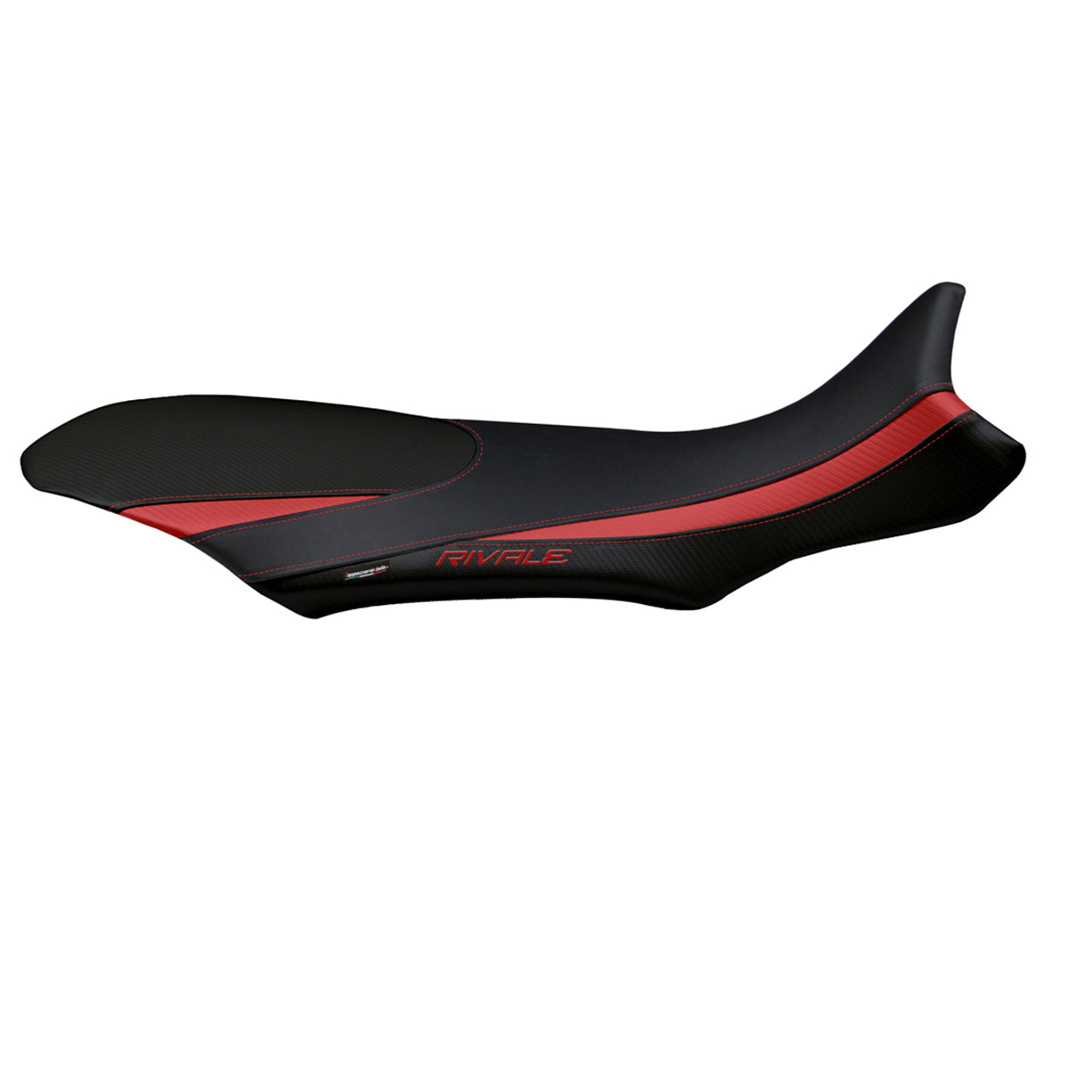 MV Agusta Rivale 800 2013-2018 Seat Cover Tappezzeria Italia in Red and Black