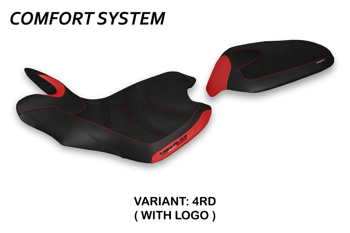 MV Agusta Turismo Veloce 2021-2025 Seat Cover Tappezzeria Italia Comfort in Red