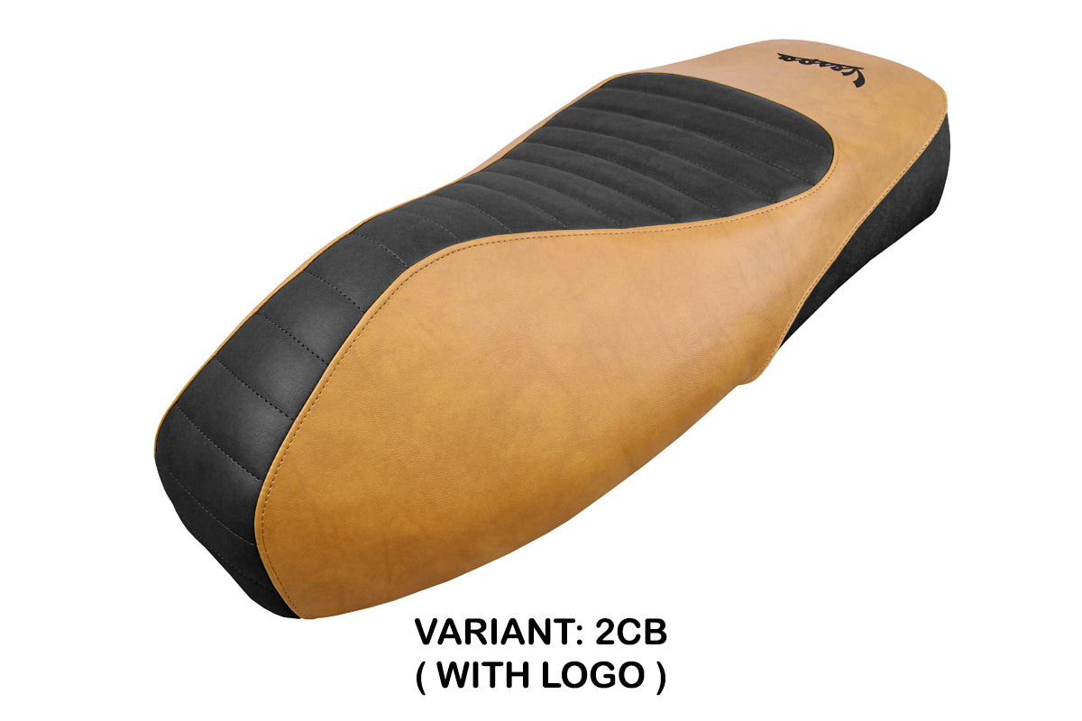 Vespa GTS 125 150 300 2009-2024 Seat Cover Tappezzeria Italia in Camel SE