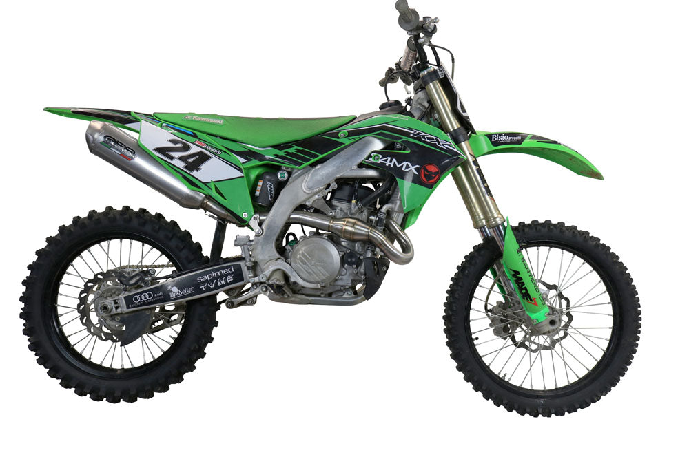 Kawasaki KX450F 2019-2020 Exhaust GPR Full System Pentacross FULL Titanium