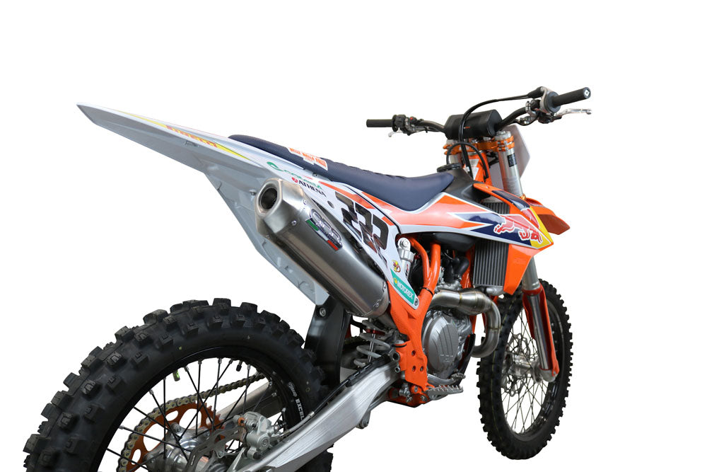 KTM SX-F Factory Edition 450 2022 Exhaust GPR Full System Pentacross FULL Titanium