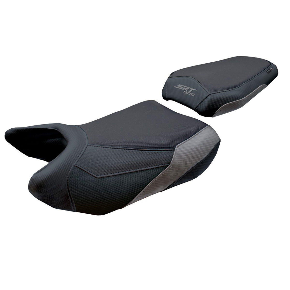 QJ Motor SRT 800 X / S / SX 2023-2025 Seat Cover Tappezzeria Grey Black