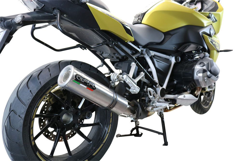 Bmw R1250R R1250RS 2021-2024 Exhaust GPR Slip-on M3 Titanium Natural