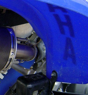 Yamaha Raptor 660 2000-2005 Exhaust, GPR Deeptone Full System with Removable DB Killer
