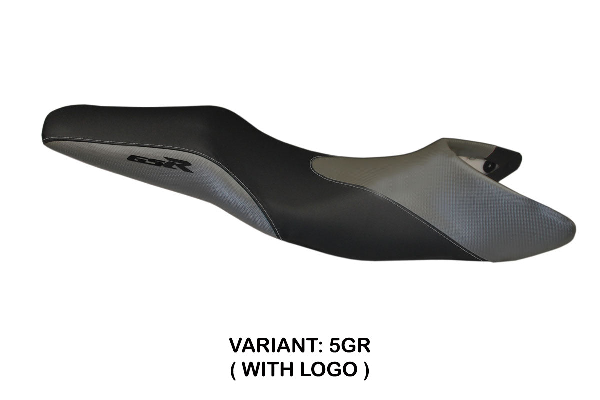 Suzuki GSR 600 2006-2011 Seat Cover Tappezzeria Italia in Grey and Black