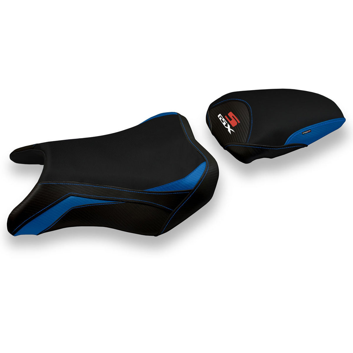 Suzuki GSXS 750 2017-2021 Seat Cover Tappezzeria Italia Comfort in Blue