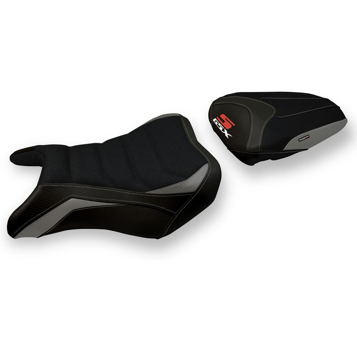Suzuki GSXS 750 2017-2021 Seat Cover Tappezzeria Italia Ultragrip in Grey
