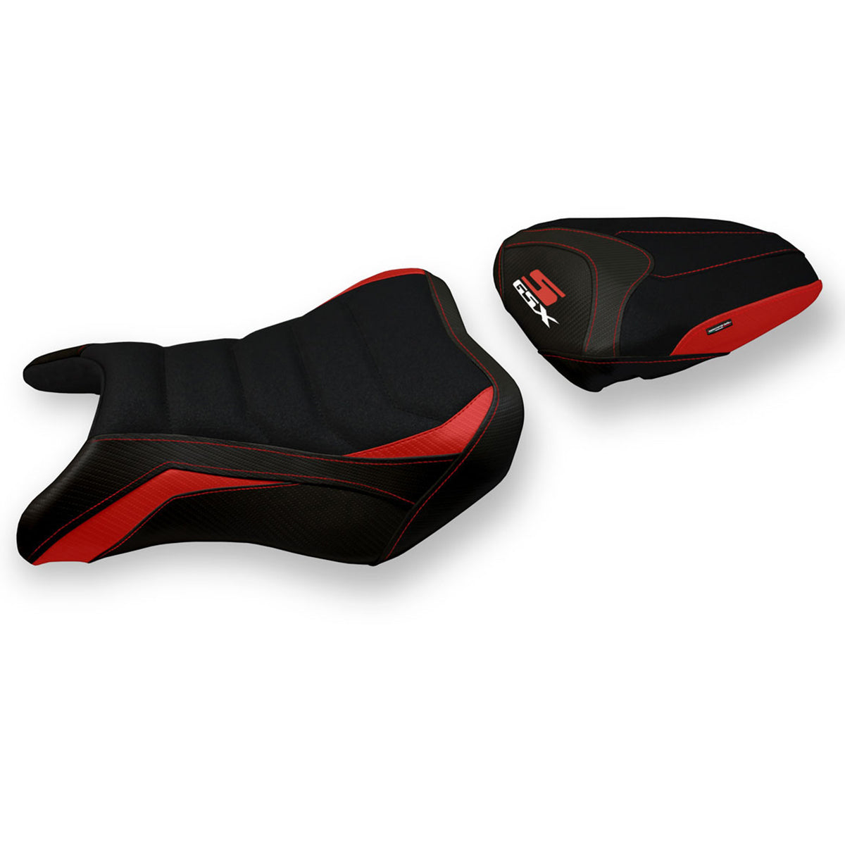 Suzuki GSXS 750 2017-2021 Seat Cover Tappezzeria Italia Ultragrip in Red