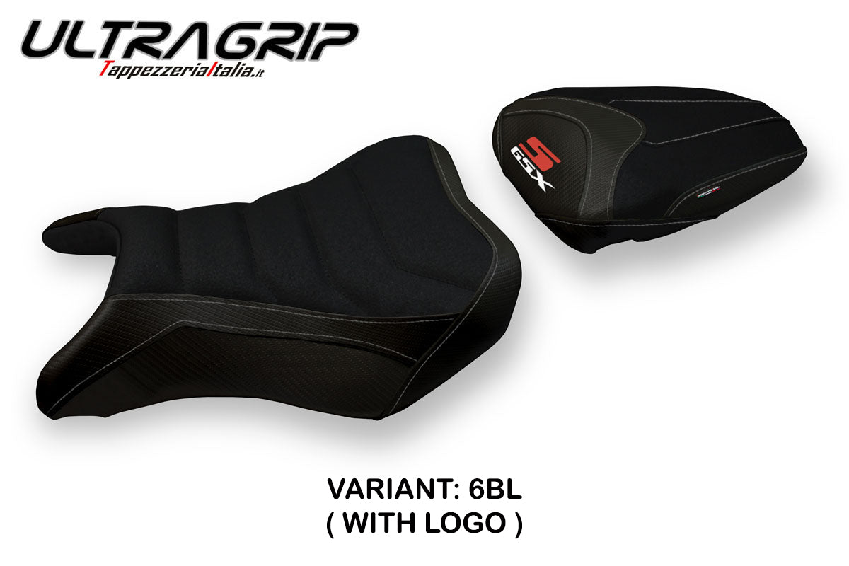 Suzuki GSXS 750 2017-2021 Seat Cover Tappezzeria Italia Ultragrip in Black