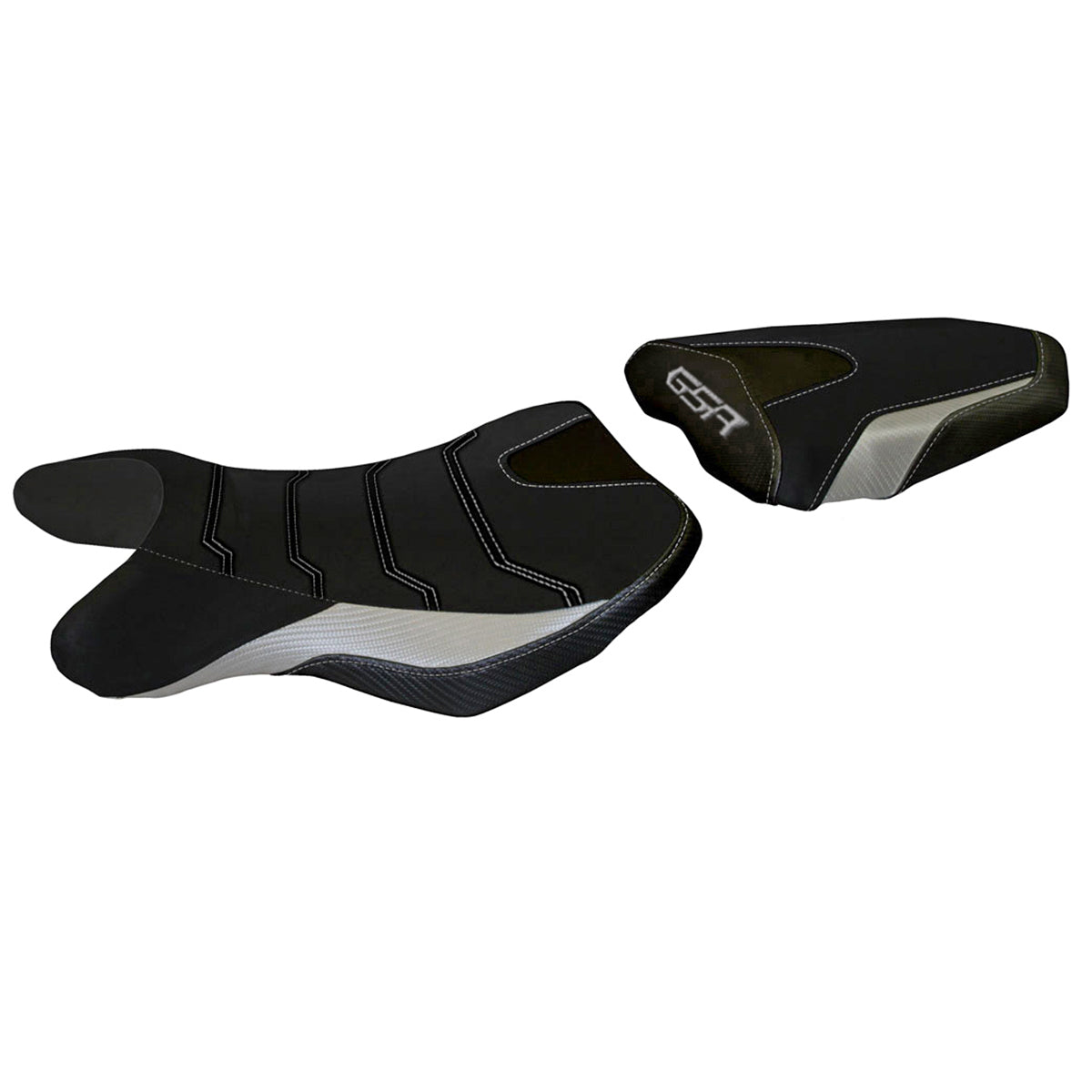 Suzuki GSR 750 2010-2017 Seat Cover Tappezzeria Italia Comfort in Silver