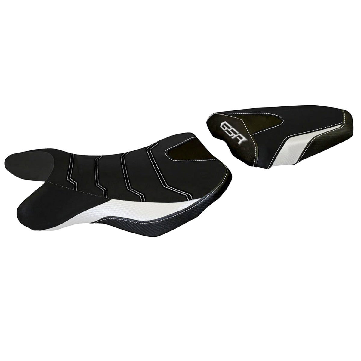 Suzuki GSR 750 2010-2017 Seat Cover Tappezzeria Italia Comfort in White