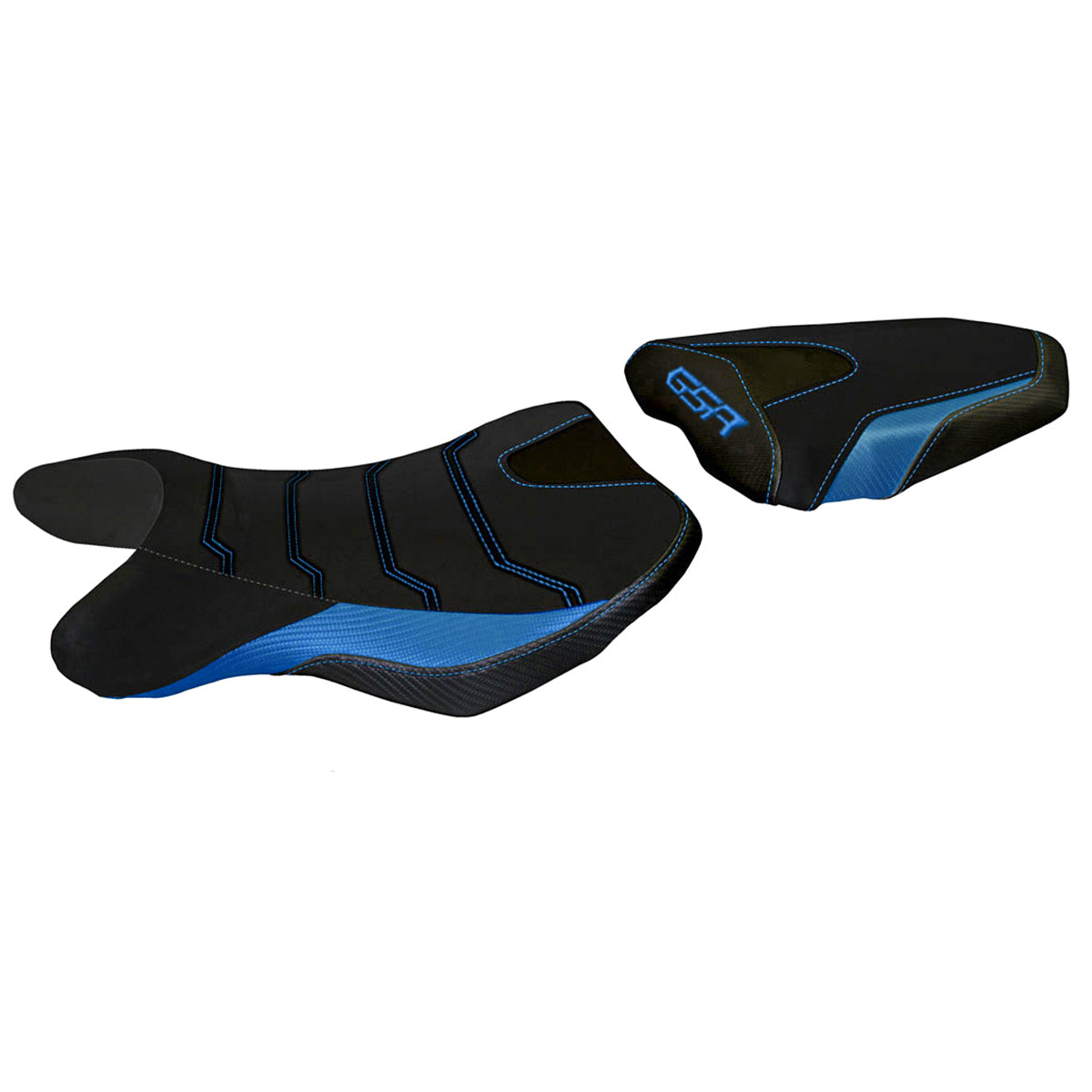 Suzuki GSR 750 2010-2017 Seat Cover Tappezzeria Italia Comfort in Blue