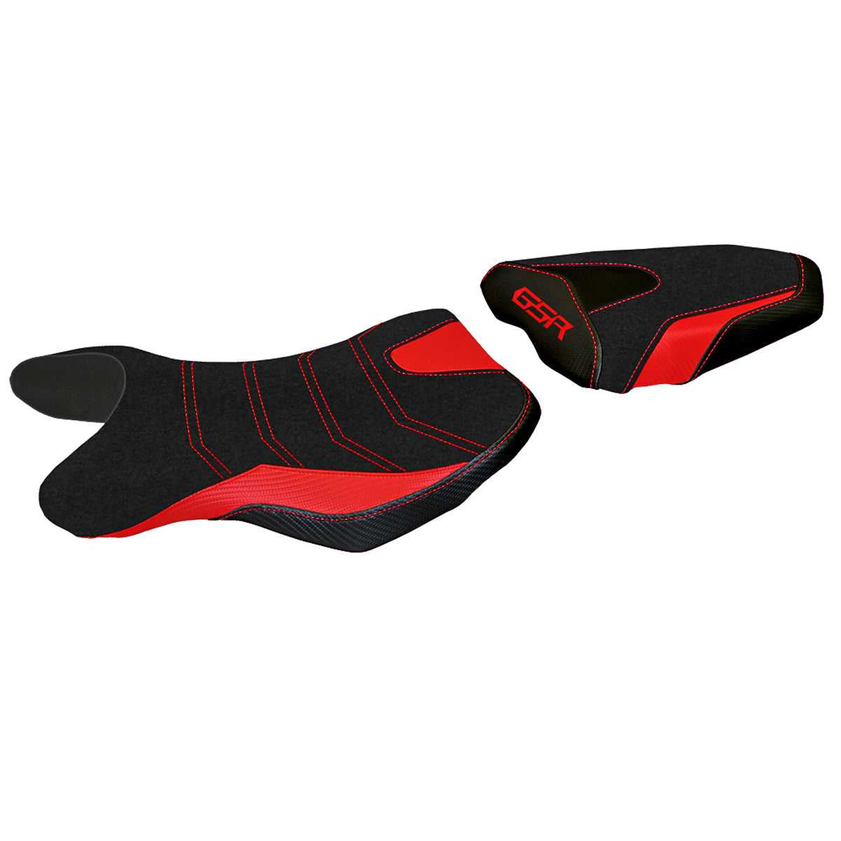 Suzuki GSR 750 2010-2017 Seat Cover Tappezzeria Italia Ultragrip in Red
