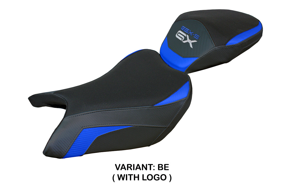 Suzuki GSXS 1000 GX 2024-2025 Seat Cover Tappezzeria Italia in Blue and Black