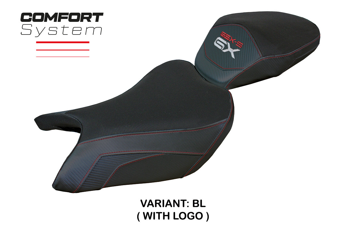 Suzuki GSXS 1000 GX 2024-2025 Seat Cover Tappezzeria Italia Comfort in Black