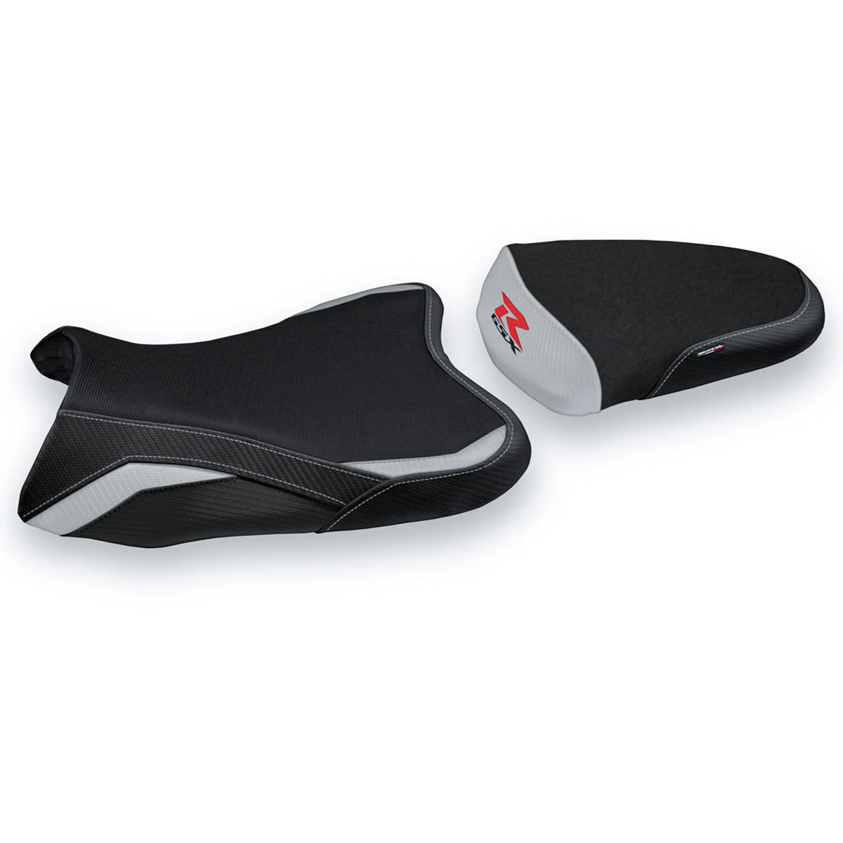 Suzuki GSXR 600 750 2006-2007 Seat Cover Tappezzeria Italia in Silver and Black