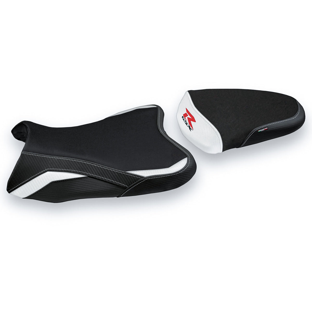 Suzuki GSXR 600 750 2006-2007 Seat Cover Tappezzeria Italia in White and Black