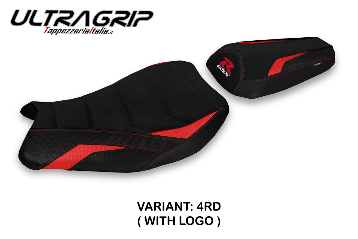 Suzuki GSXR 1000 2017-2024 Seat Cover Tappezzeria Italia Ultragrip in Red