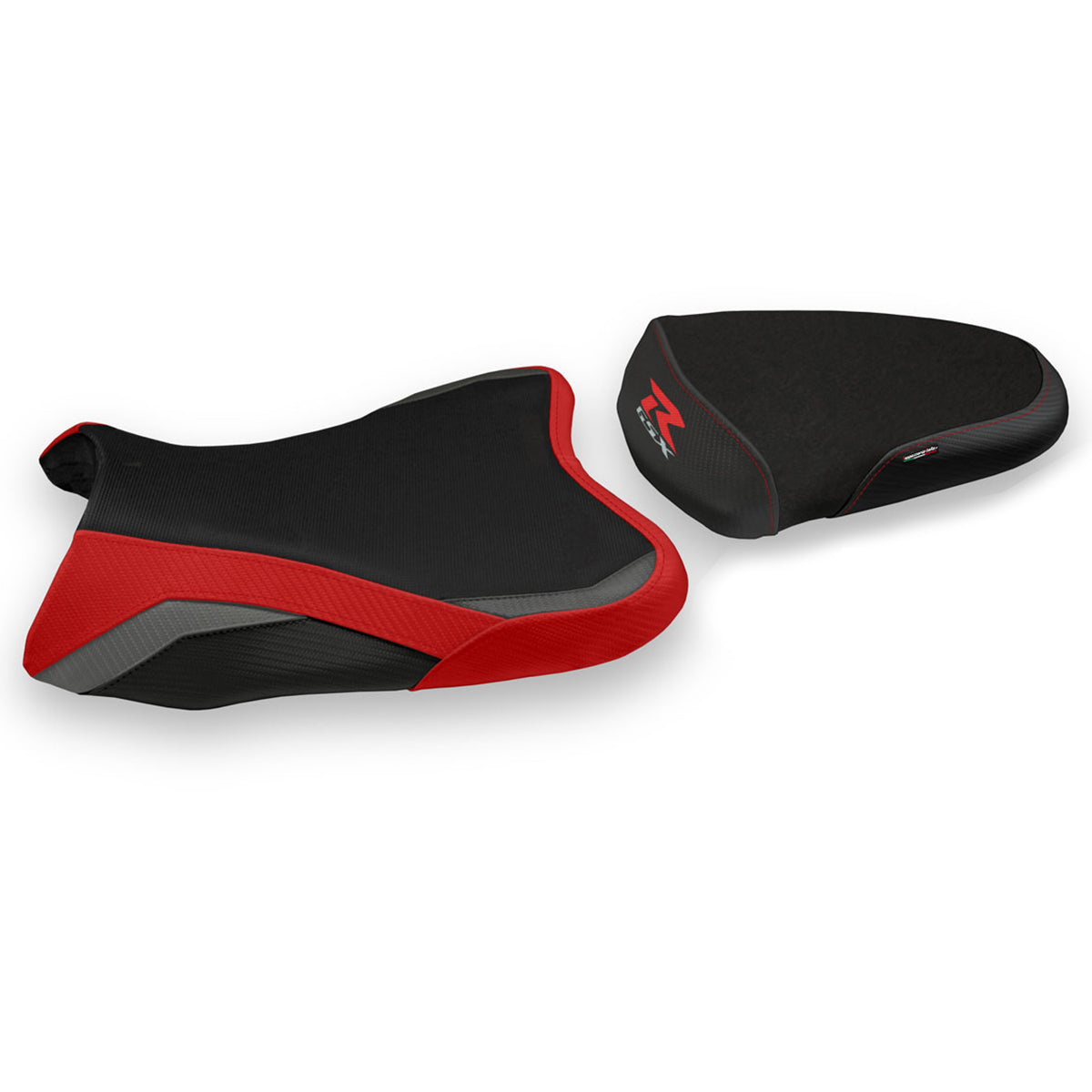 Suzuki GSXR 1000 2007-2008 Seat Cover Tappezzeria Italia in Special Red, Grey and Black
