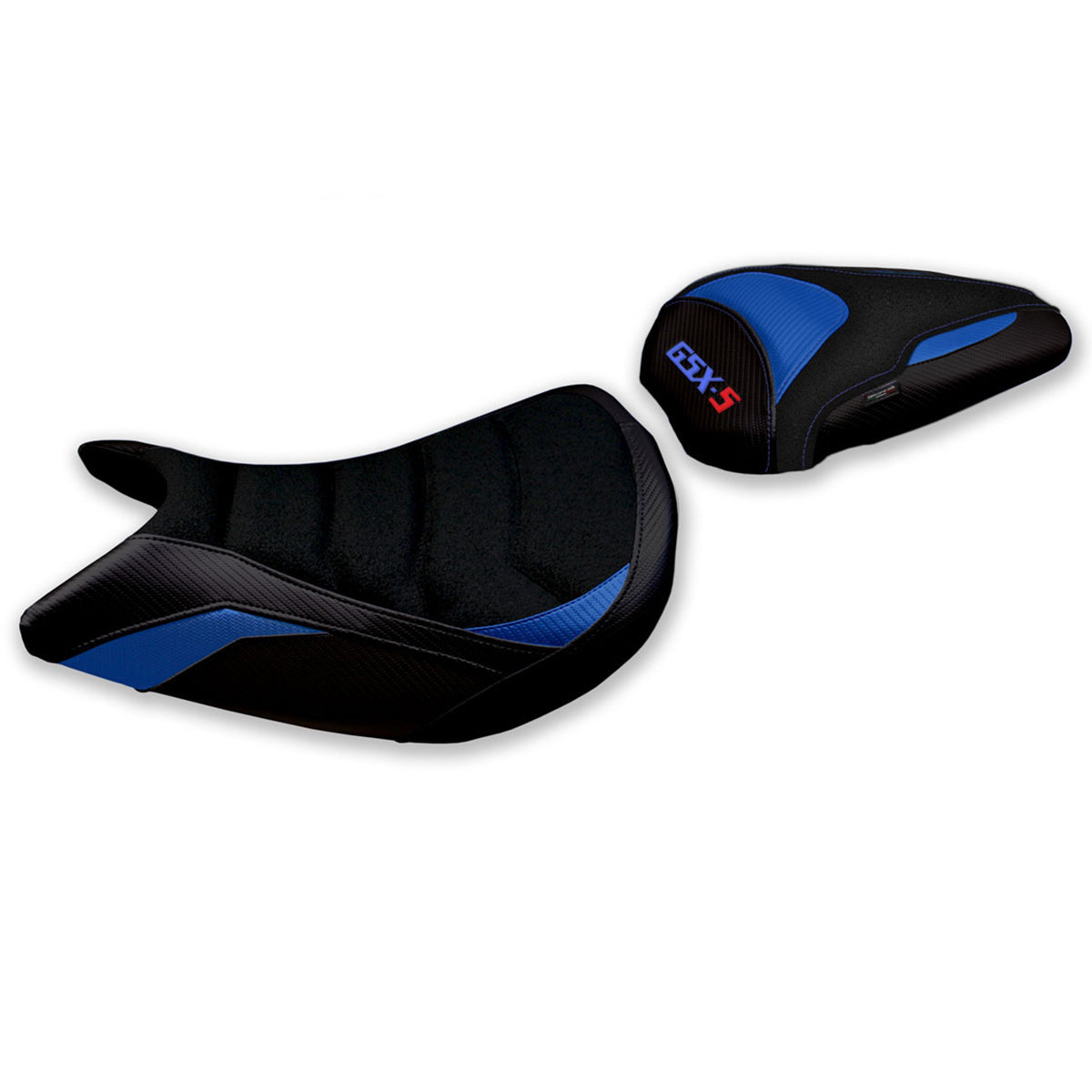 Suzuki GSXS 1000F 2015-2020 Seat Cover Tappezzeria Italia Ultragrip in Blue