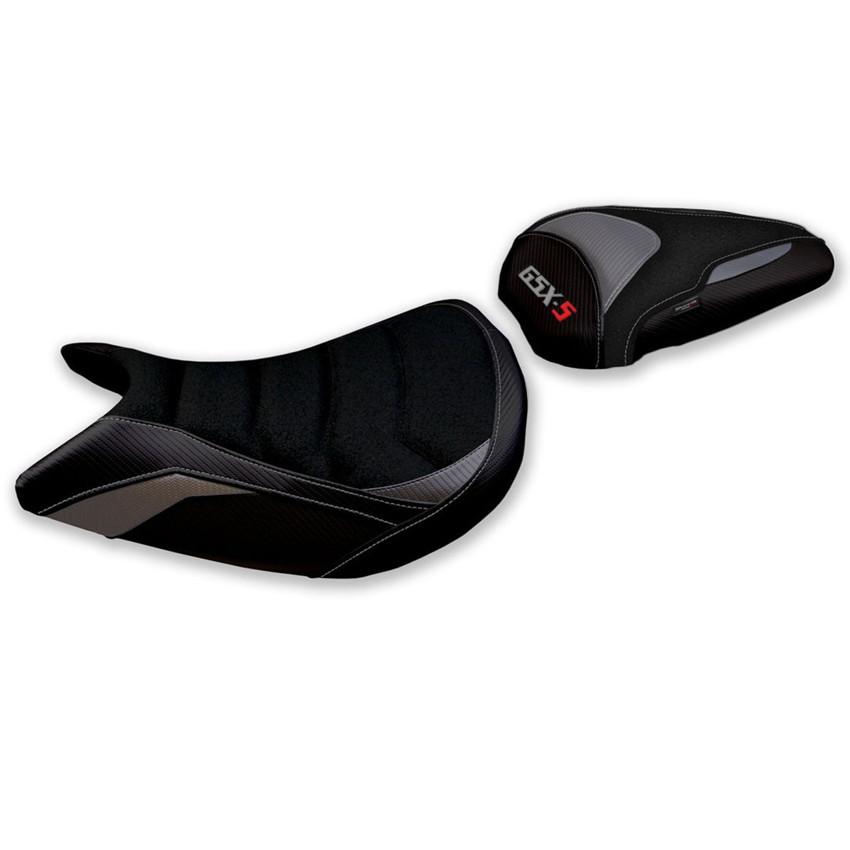 Suzuki GSXS 1000F 2015-2020 Seat Cover Tappezzeria Italia Ultragrip in Grey