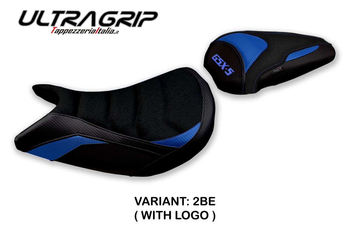 Suzuki GSXS 1000 2015-2020 Seat Cover Tappezzeria Italia Ultragrip in Blue