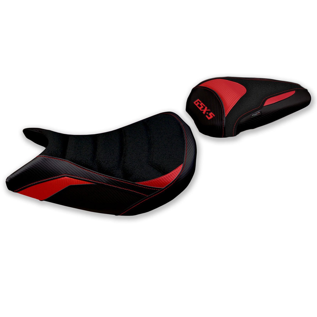 Suzuki GSXS 1000 2015-2020 Seat Cover Tappezzeria Italia Ultragrip in Red