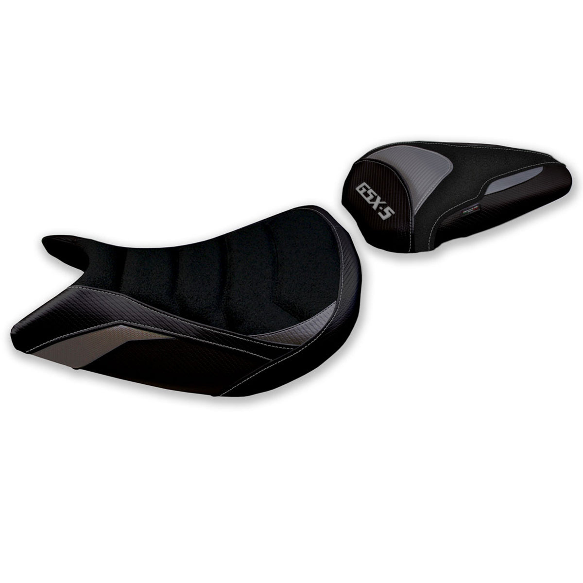 Suzuki GSXS 1000 2021-2025 Seat Cover Tappezzeria Italia Ultragrip in Grey