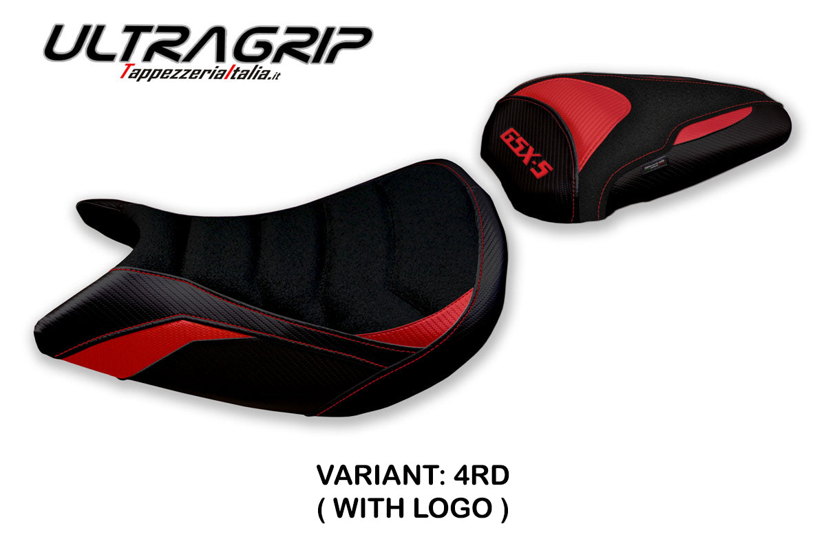 Suzuki GSXS 1000 2021-2025 Seat Cover Tappezzeria Italia Ultragrip in Red