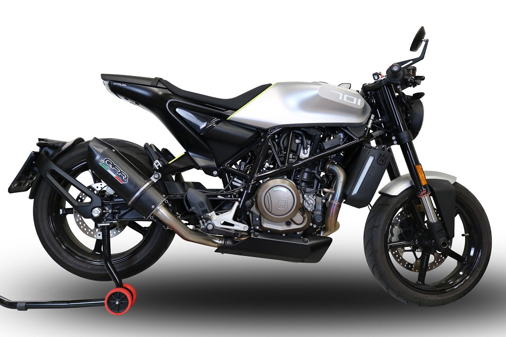 Husqvarna Svartpilen 701 2018-2020 Exhaust GPR Slip-on Furore Evo4 Nero