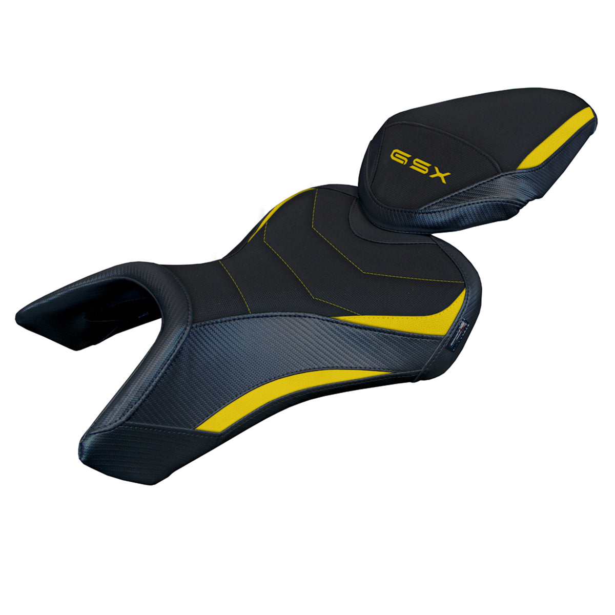 Suzuki GSX 8S-8R 2023-2025 Seat Cover Tappezzeria Italia Comfort in Yellow and Black
