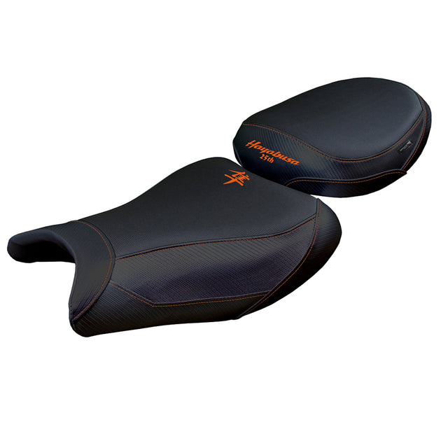 Suzuki GSX 1300 R Hayabusa 2021-2025 Seat Cover Tappezzeria Black Orange
