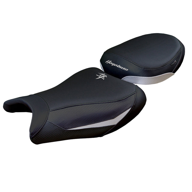 Suzuki GSX 1300 R Hayabusa 2021-2025 Seat Cover Tappezzeria Black Silver