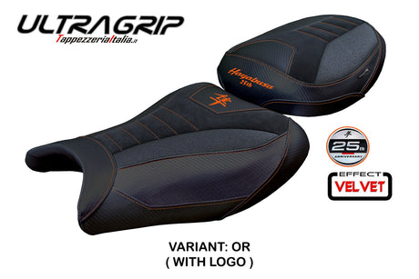 Suzuki GSX 1300 R Hayabusa 2021-2025 Seat Cover Tappezzeria Ultragrip Orange