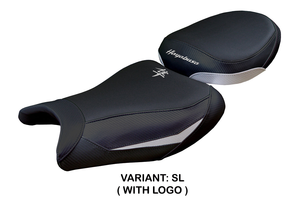 Suzuki GSX R 1300 Hayabusa 2008-2020 Seat Cover Tappezzeria Italia in Silver