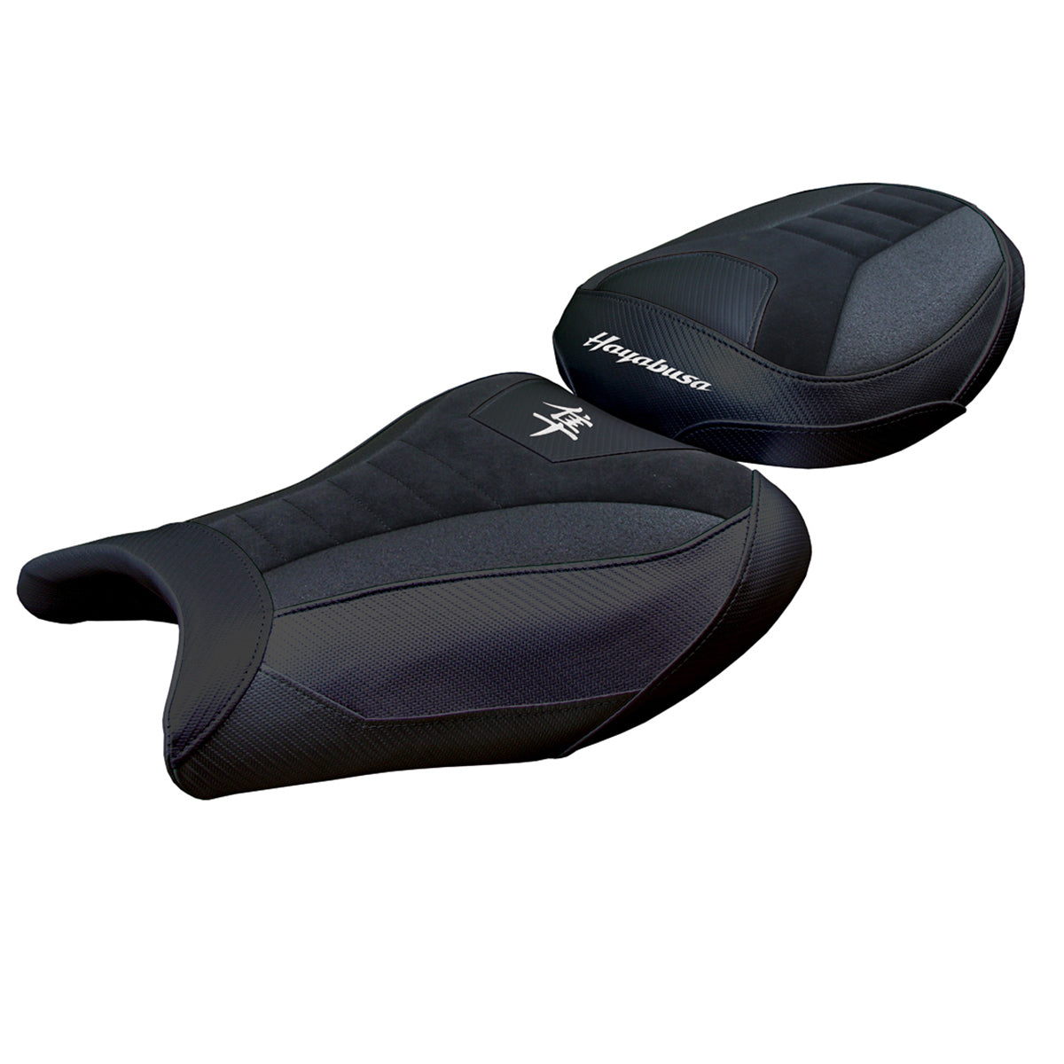 Suzuki GSX R 1300 Hayabusa 2008-2020 Seat Cover Tappezzeria Italia Comfort Ultragrip in Suede Black