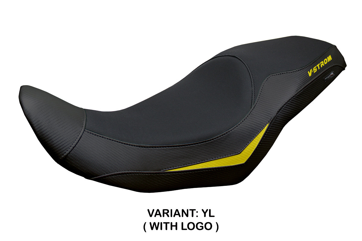 Suzuki V-Strom 800 DE SE 2023 2024 2025 Seat Cover Tappezzeria Black Yellow