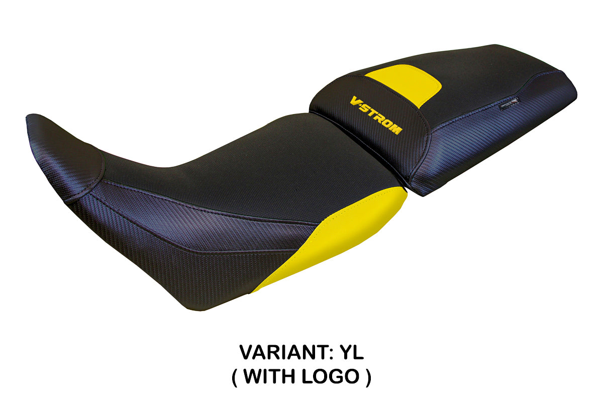 Suzuki V-Strom 1050 2020-2025 Seat Cover Tappezzeria Italia in Yellow