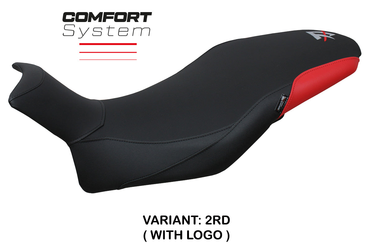 Suzuki Katana 2019-2025 Seat Cover Tappezzeria Italia Comfort in Red and Black